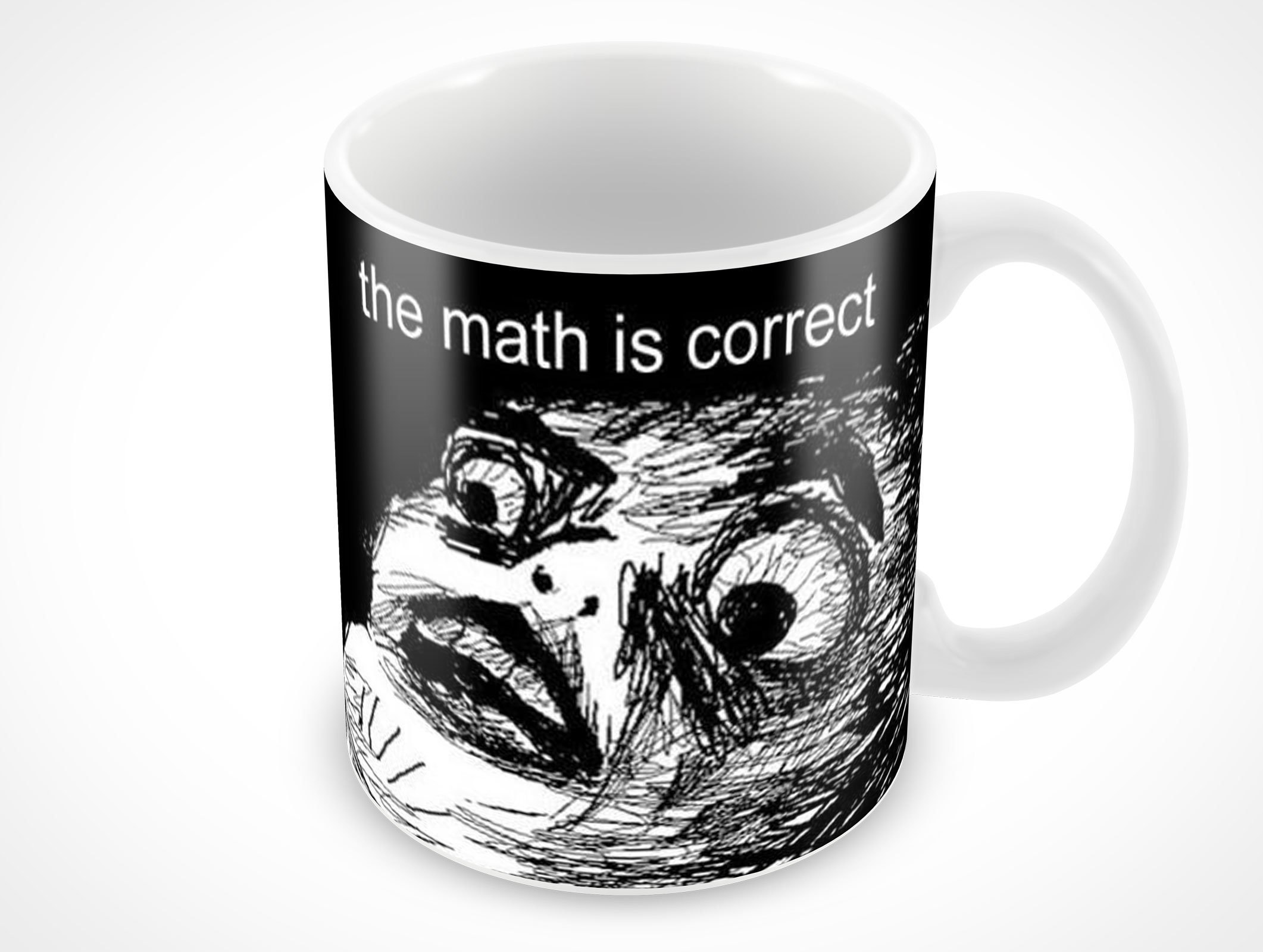 Ceramic Coffee Mug Mockup 6r4