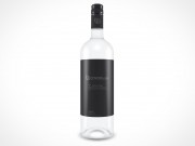 Glass Wine Bottle Mockup 1