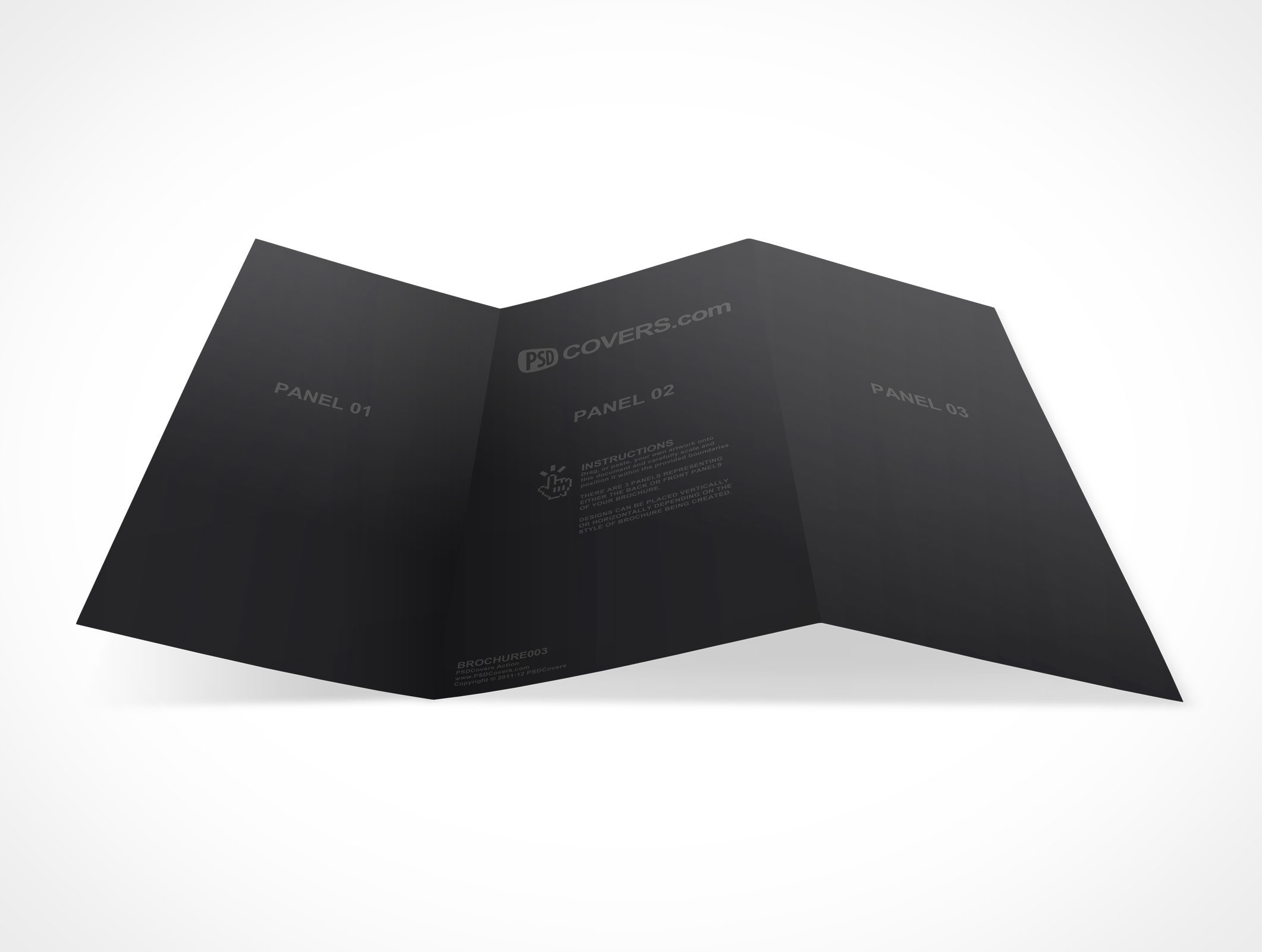 Tri-Fold Brochure Mockup 3