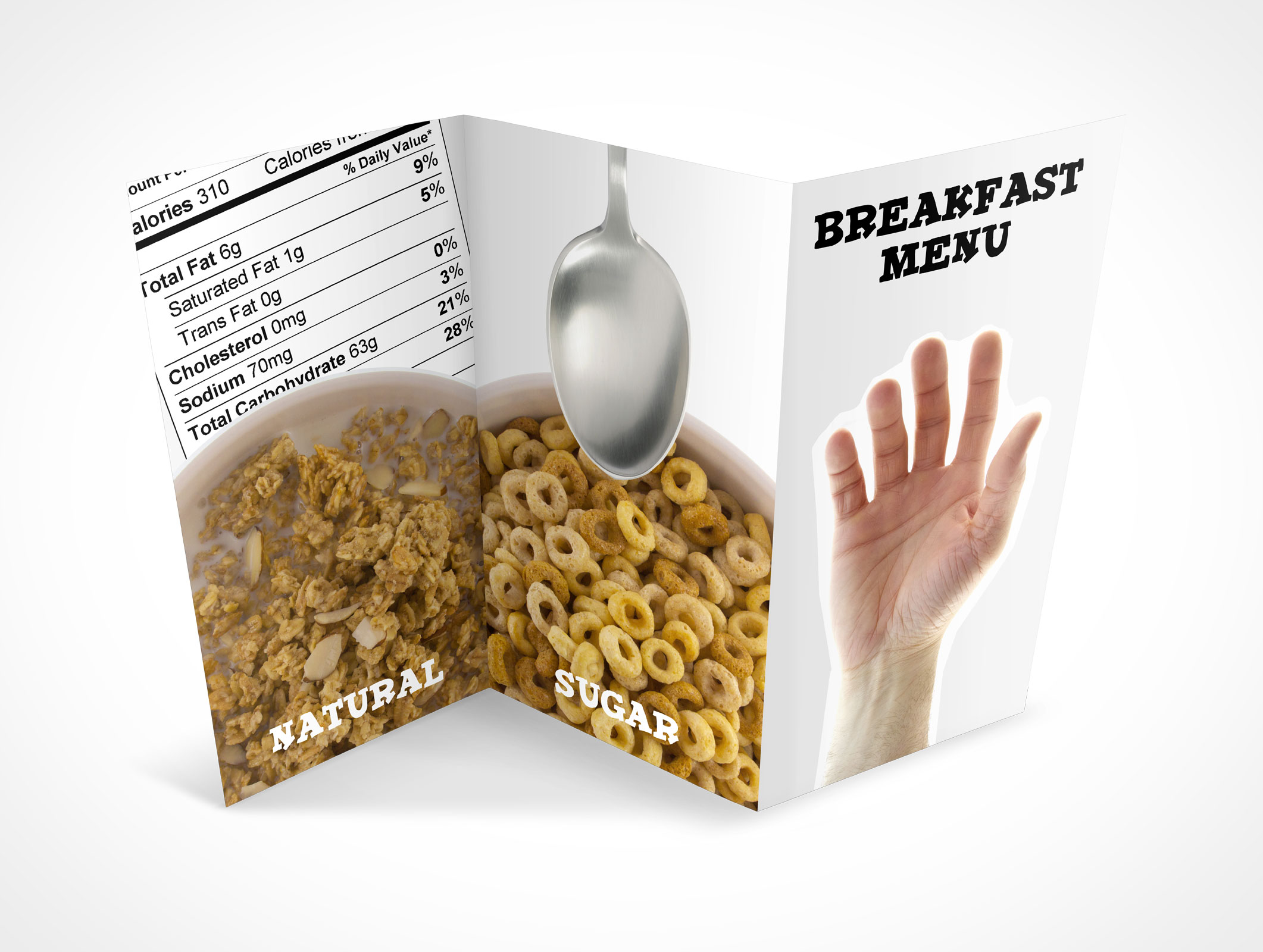 Tri-Fold Brochure Mockup 4r3