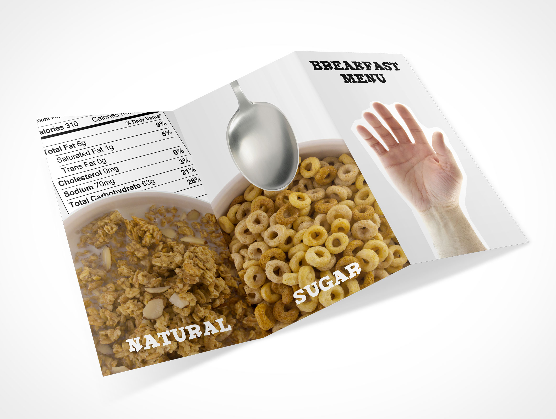 Tri-Fold Brochure Mockup 7r3