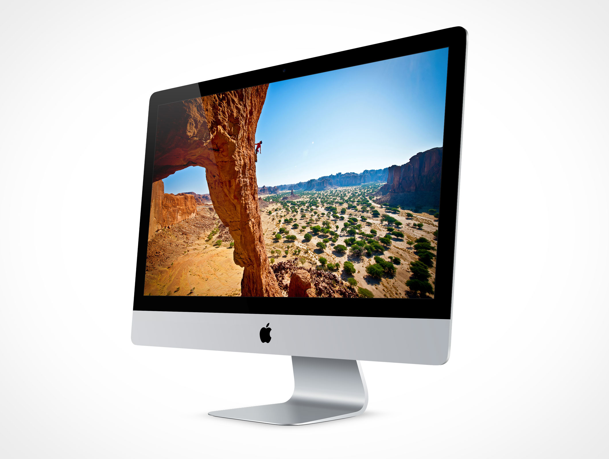 27" iMac Mockup 3r4
