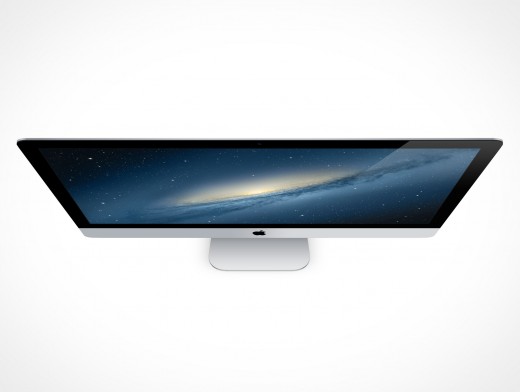 27" iMac Mockup 4r