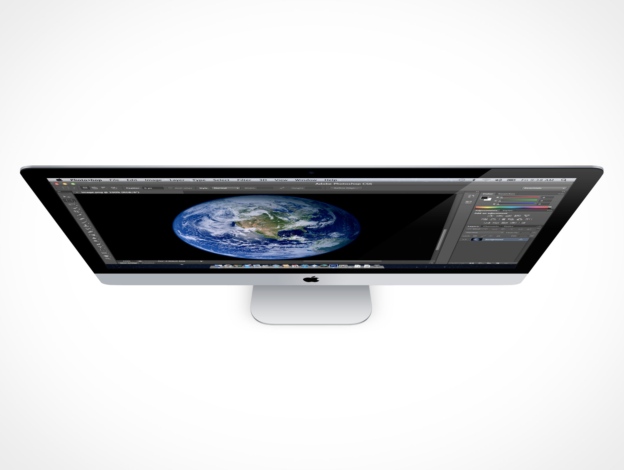 27" iMac Mockup 4r3