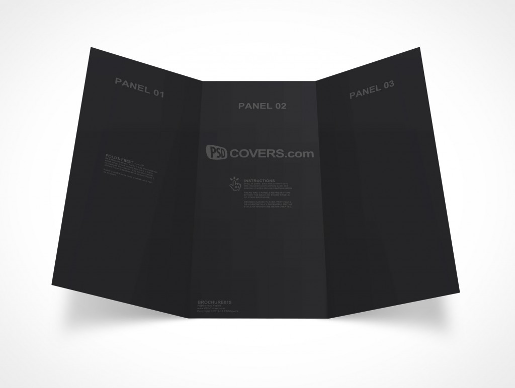 Download Trends For Mockup Folder 3 Dobras A4 Bemockup