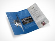 8.5 x 11 Tri-Fold Brochure Mockup 16r