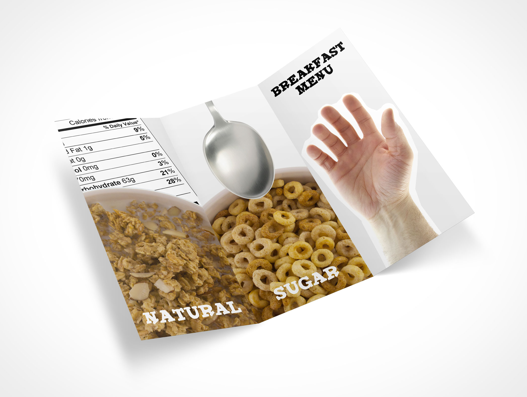 8.5 x 11 Tri-Fold Brochure Mockup 16r2