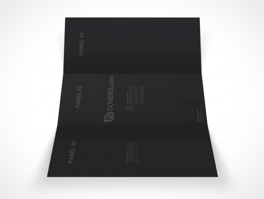 8.5 x 11 Tri-Fold Brochure Mockup 19