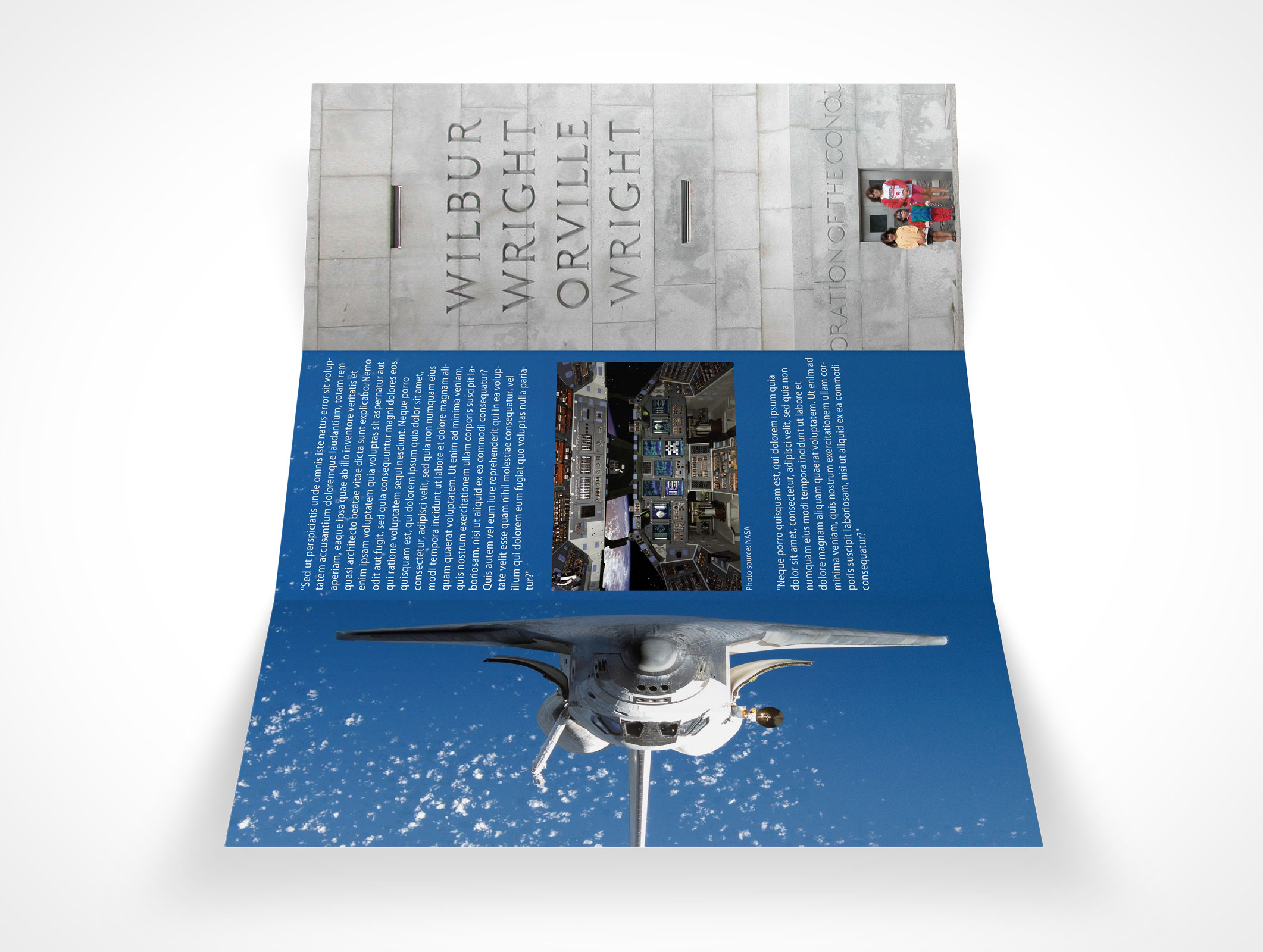 8.5 x 11 Tri-Fold Brochure Mockup 19r2
