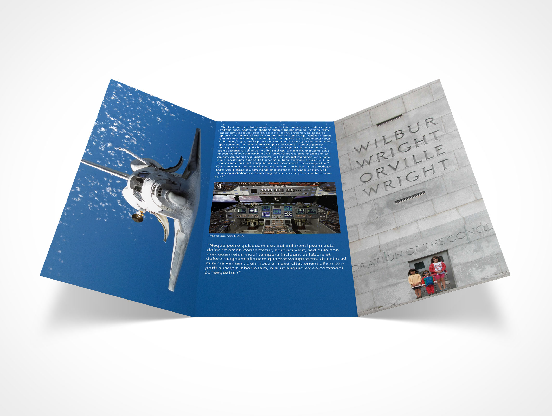 8.5 x 11 Tri-Fold Brochure Mockup 20r2
