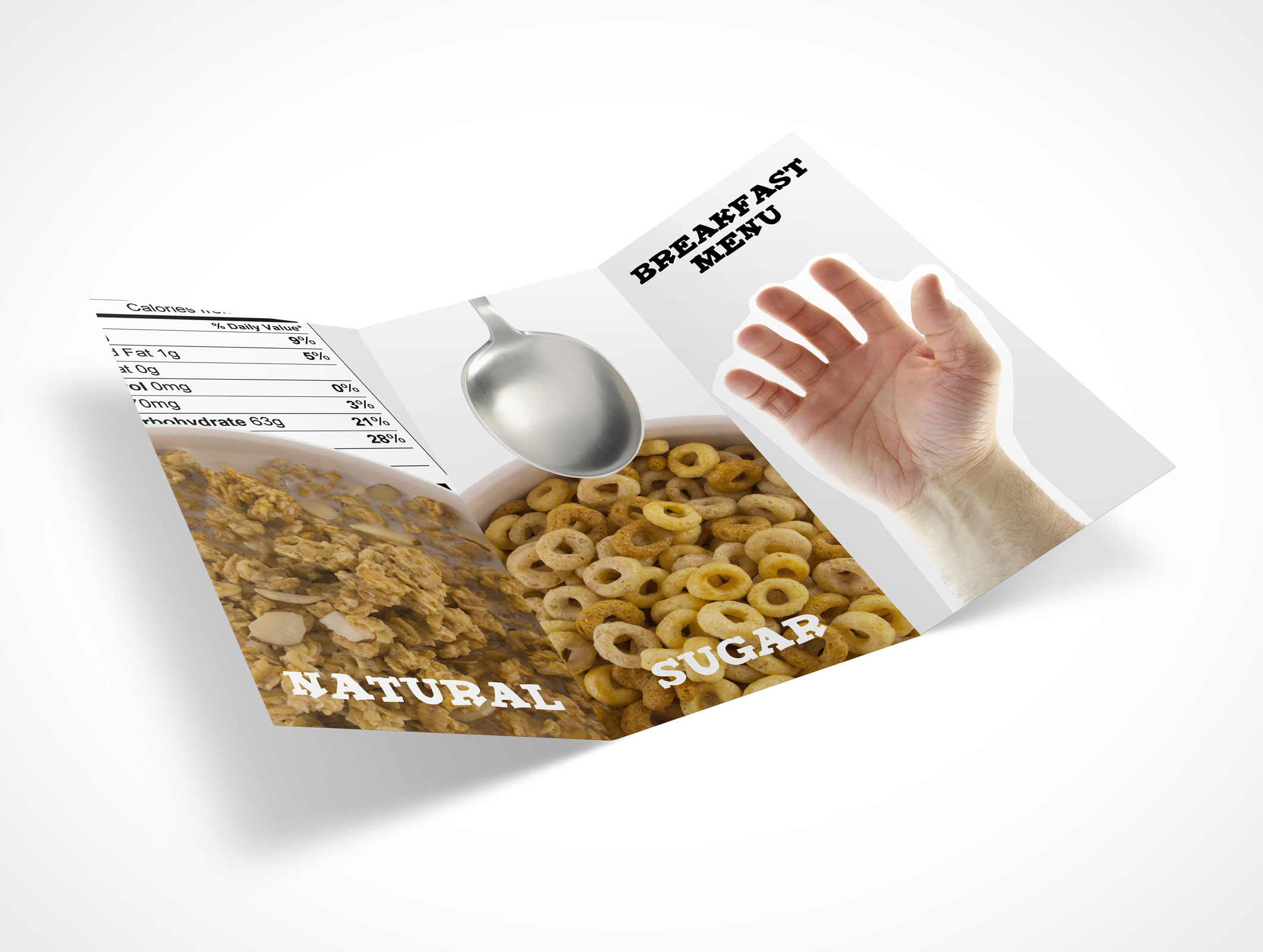 8.5 x 11 Tri-Fold Brochure Mockup 21r3