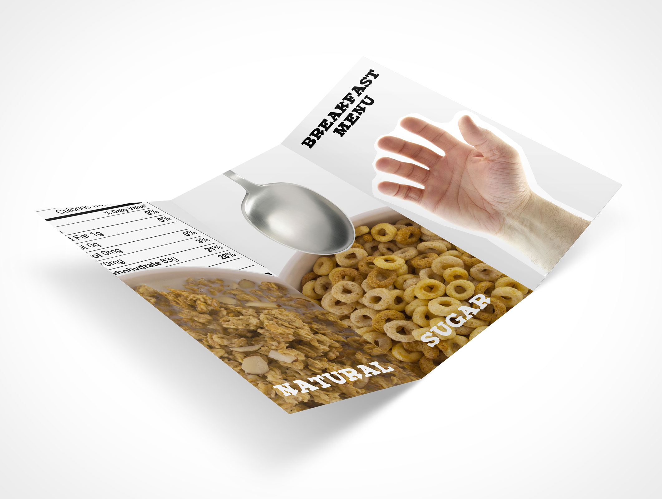 8.5 x 11 Tri-Fold Brochure Mockup 22r5