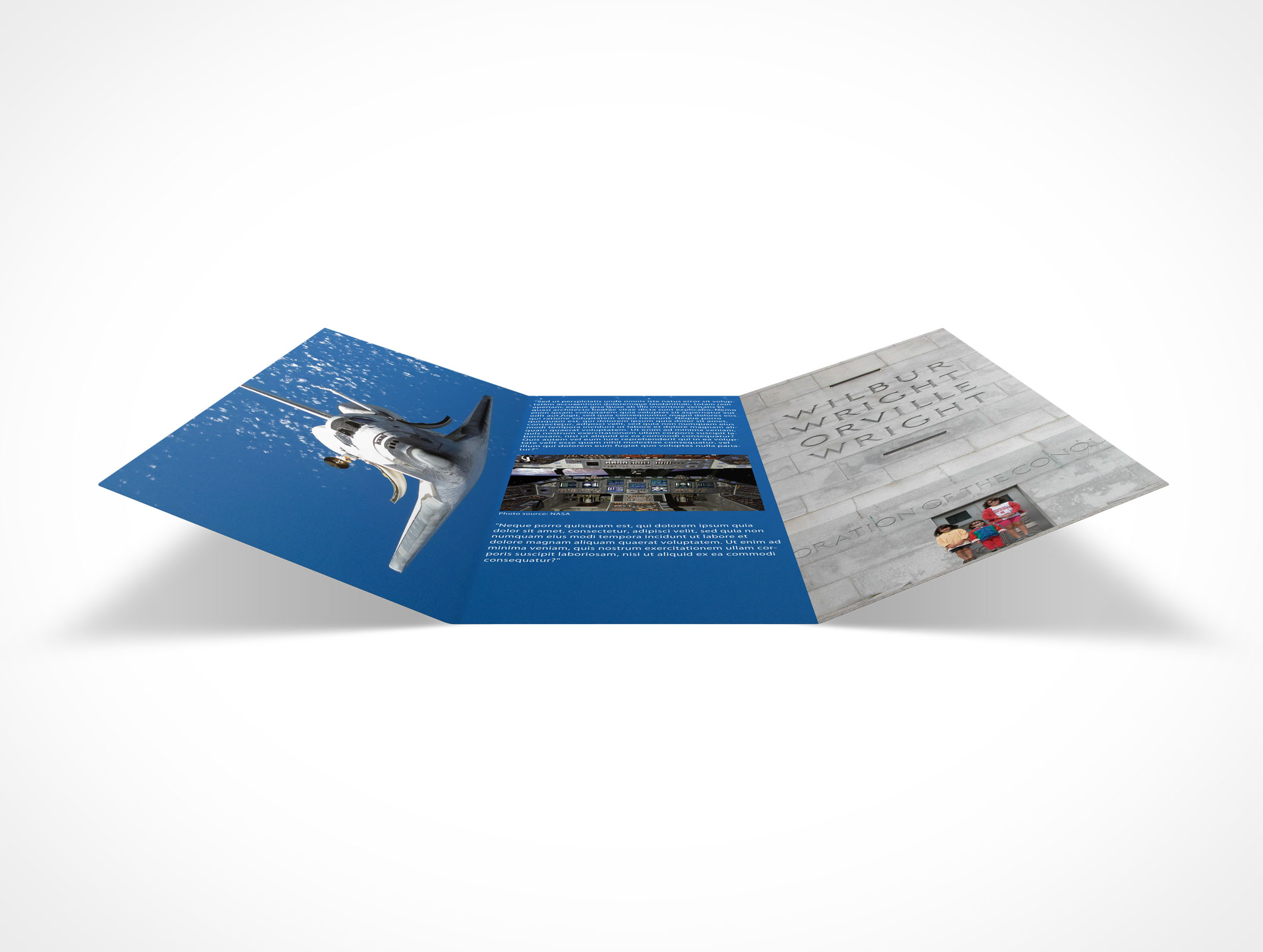 8.5 x 11 Tri-Fold Brochure Mockup 23r2