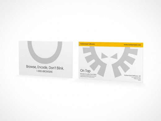 Business Card Mockup 5r