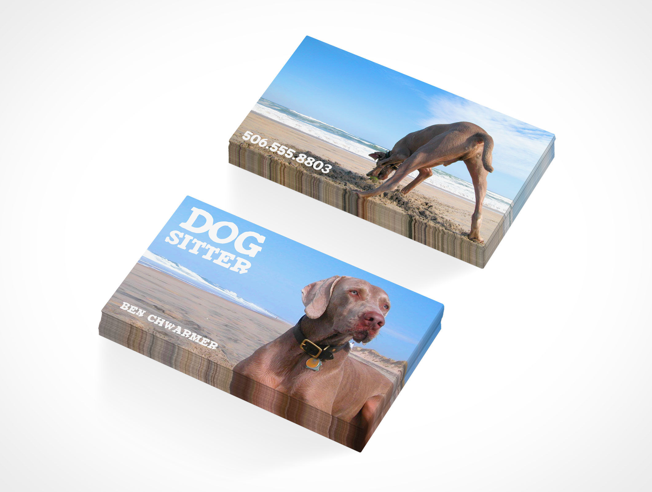 Business Card Mockup 7r2