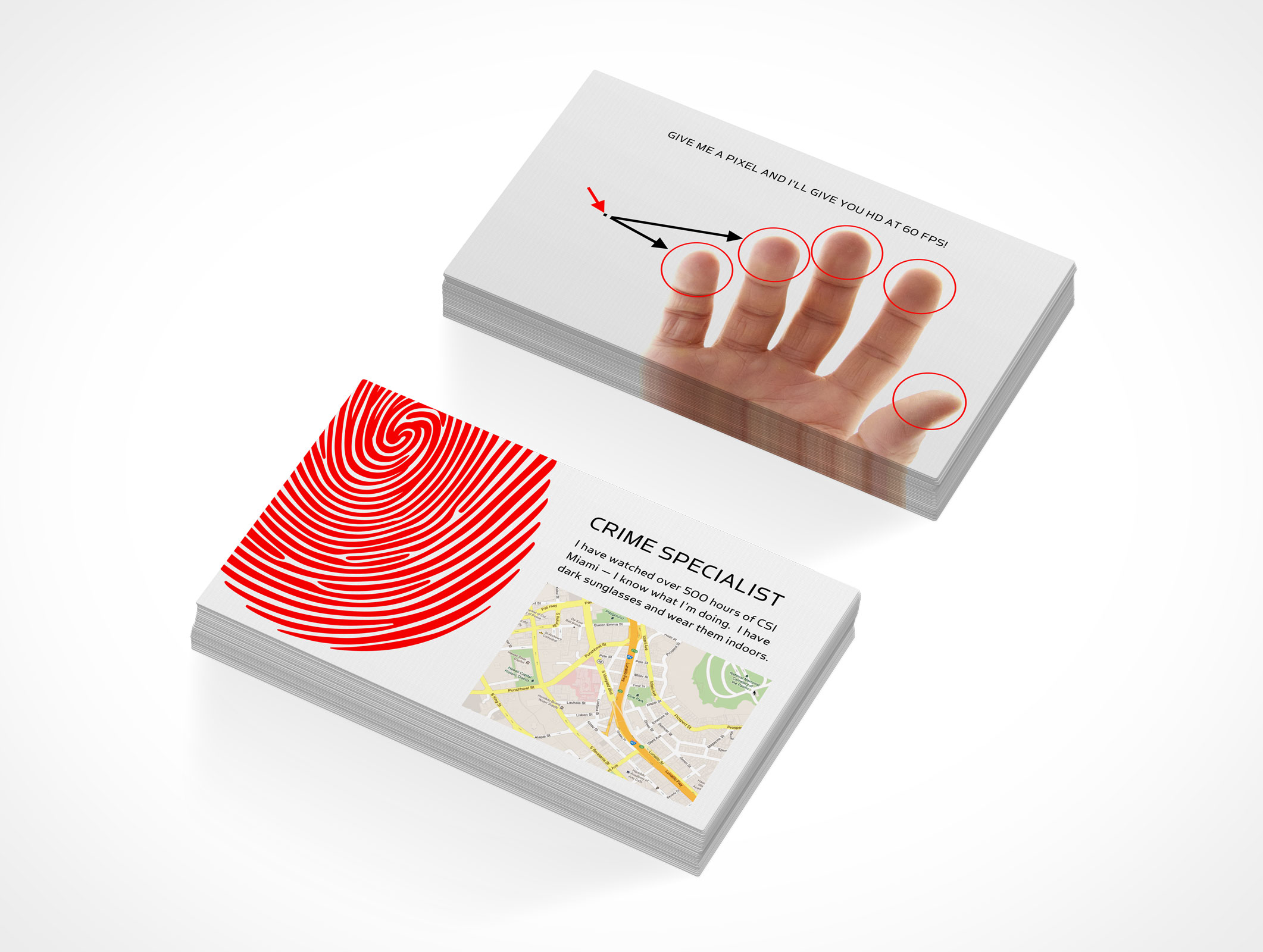 Business Card Mockup 7r5