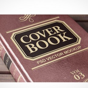 PSD Mockup Template Pixeden Hardcover Paperbook