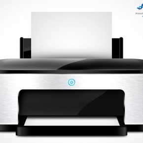 PSD Mockup Template PSDGraphics Printer