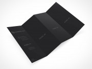Four Fold Flyer Mockup 4
