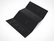 Four Fold Flyer Mockup 5