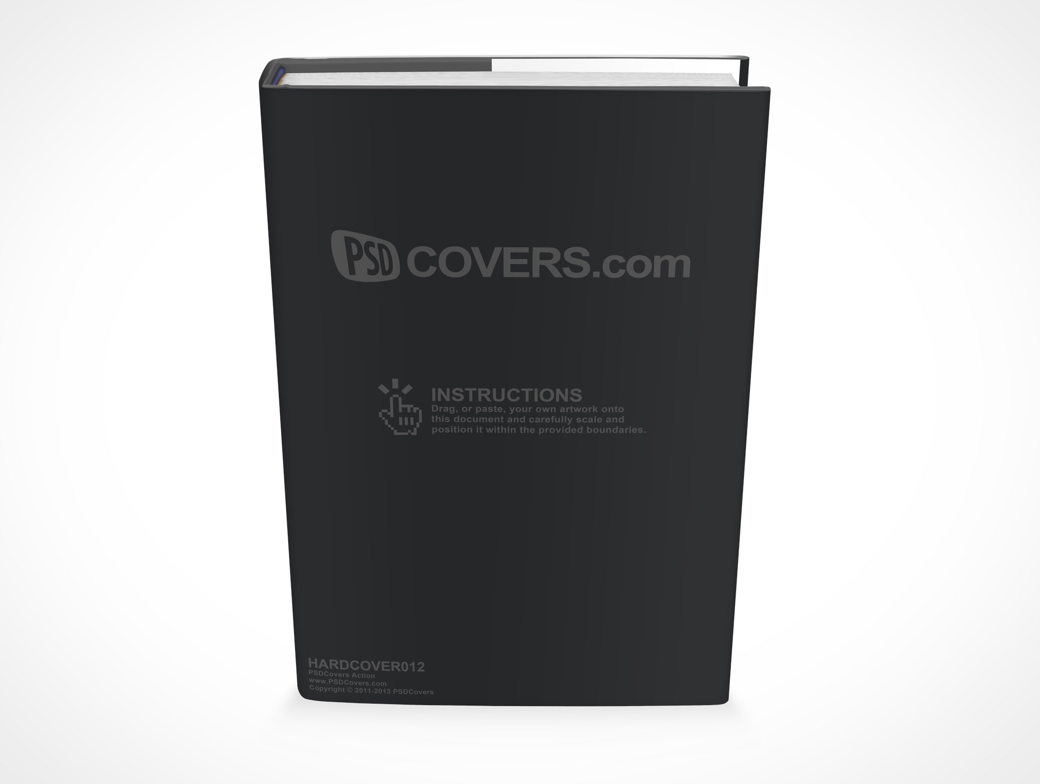 Sleeved Hardcover Book Mockup 12