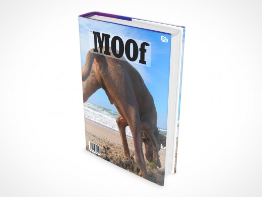 Sleeved Hardcover Book Mockup 13r