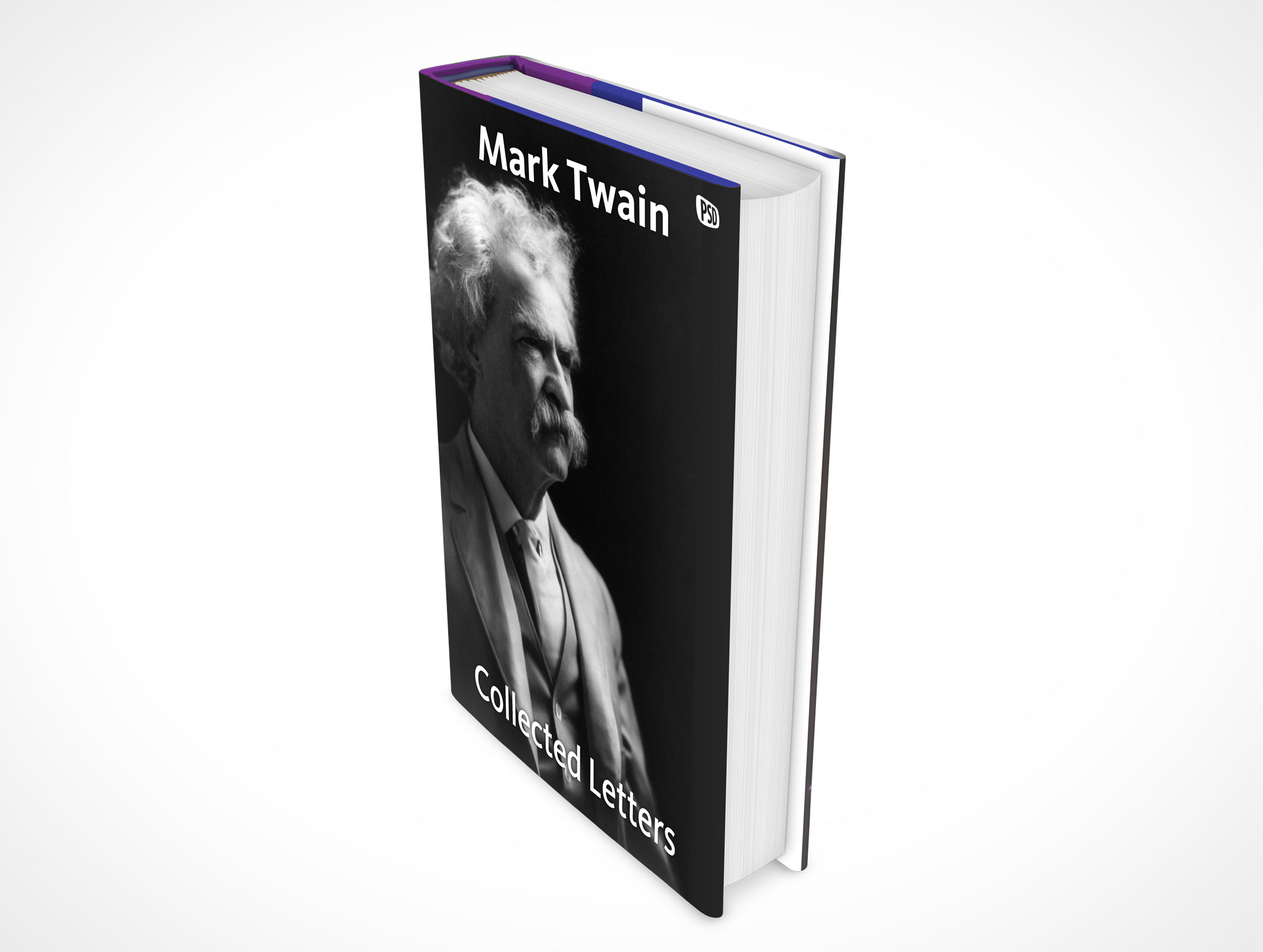 Sleeved Hardcover Book Mockup 14r4