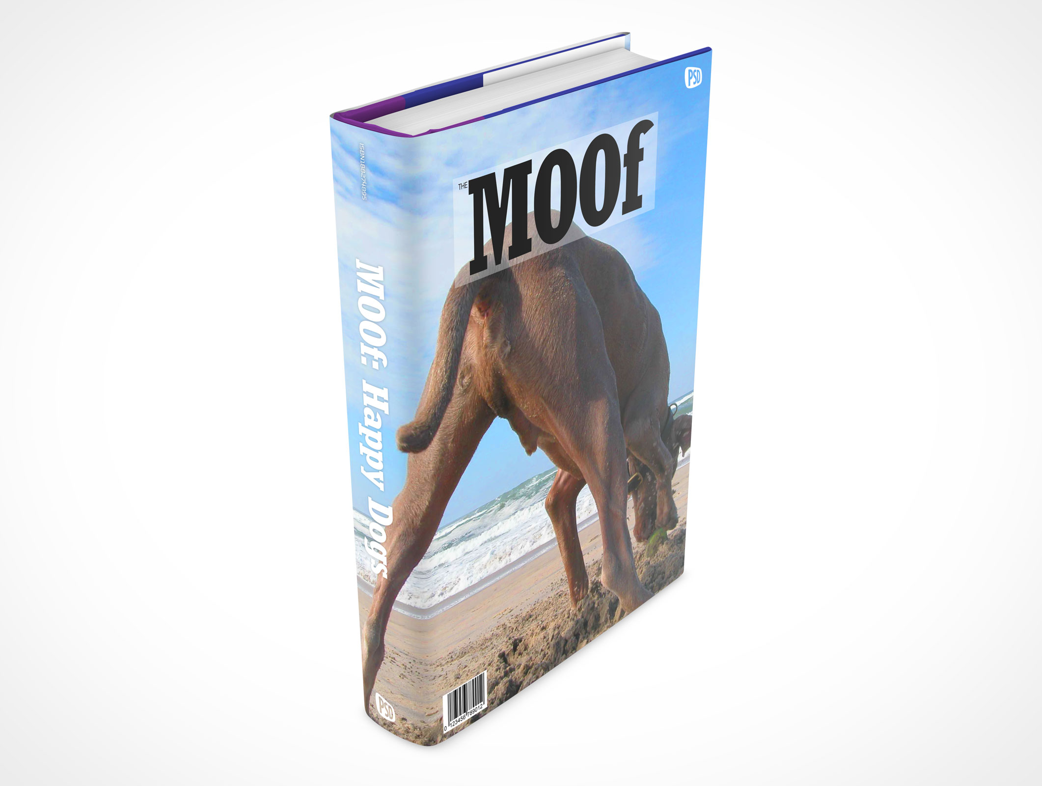 Sleeved Hardcover Book Mockup 16r2