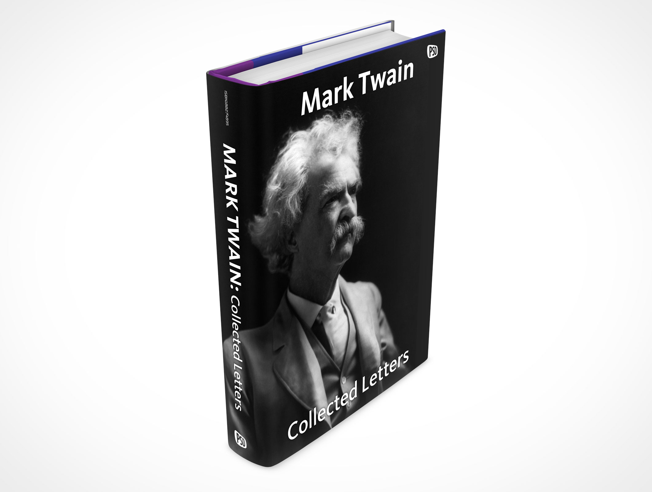 Sleeved Hardcover Book Mockup 16r4