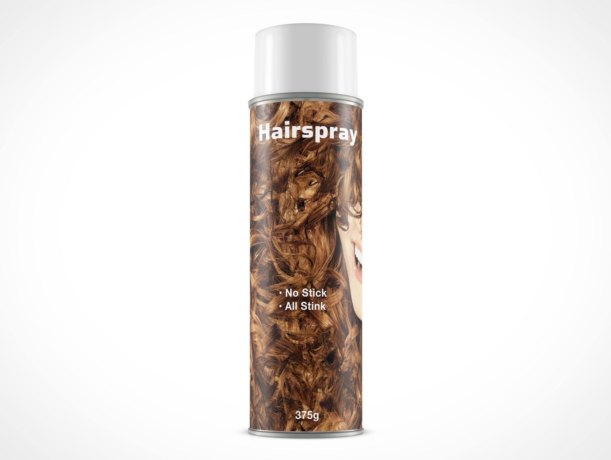 Aerosol Spray Paint Can Mockup 18r5