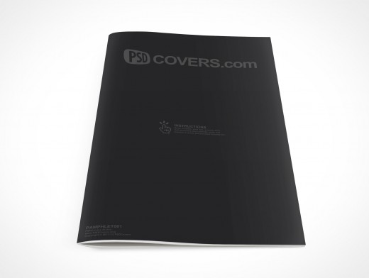 Stitched Pamphlet Mockup 1