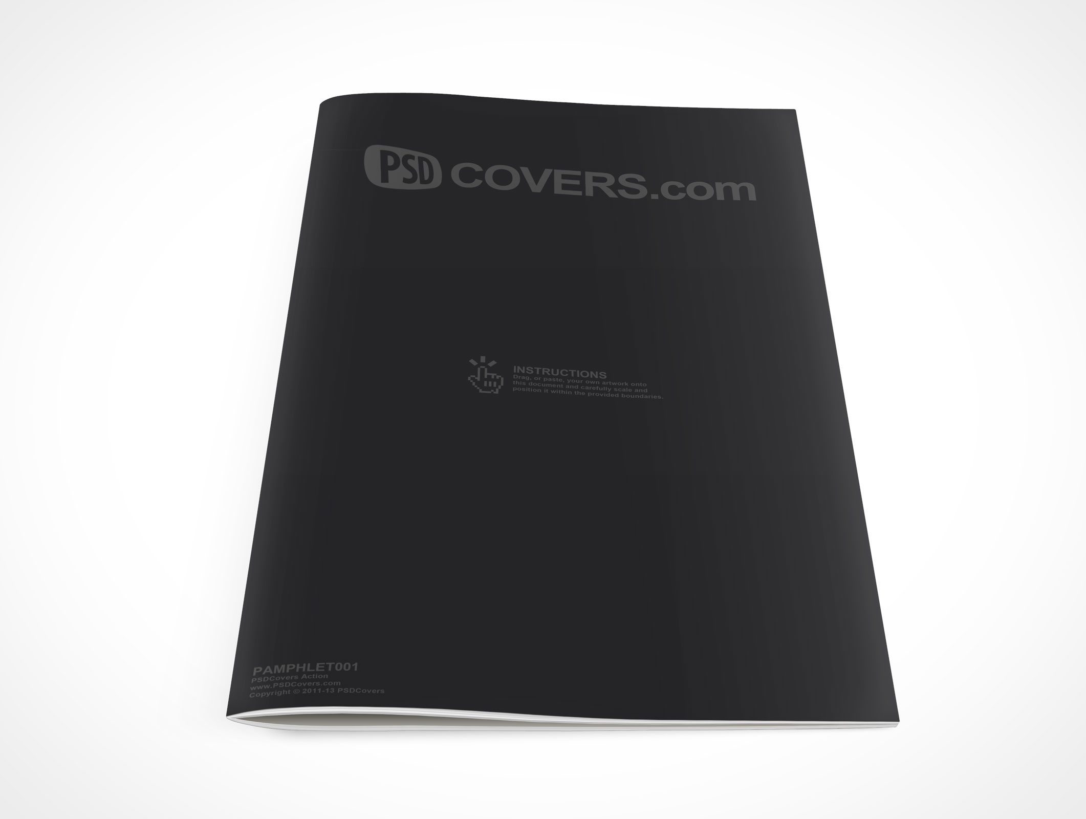 Stitched Pamphlet Mockup 1