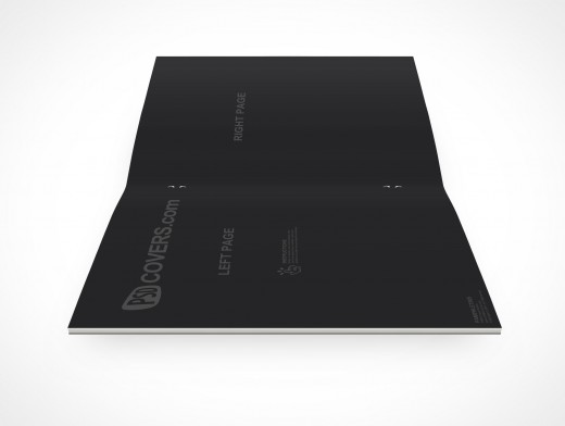 Stitched Pamphlet Mockup 5