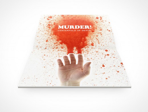 Stitched Pamphlet Mockup 5r