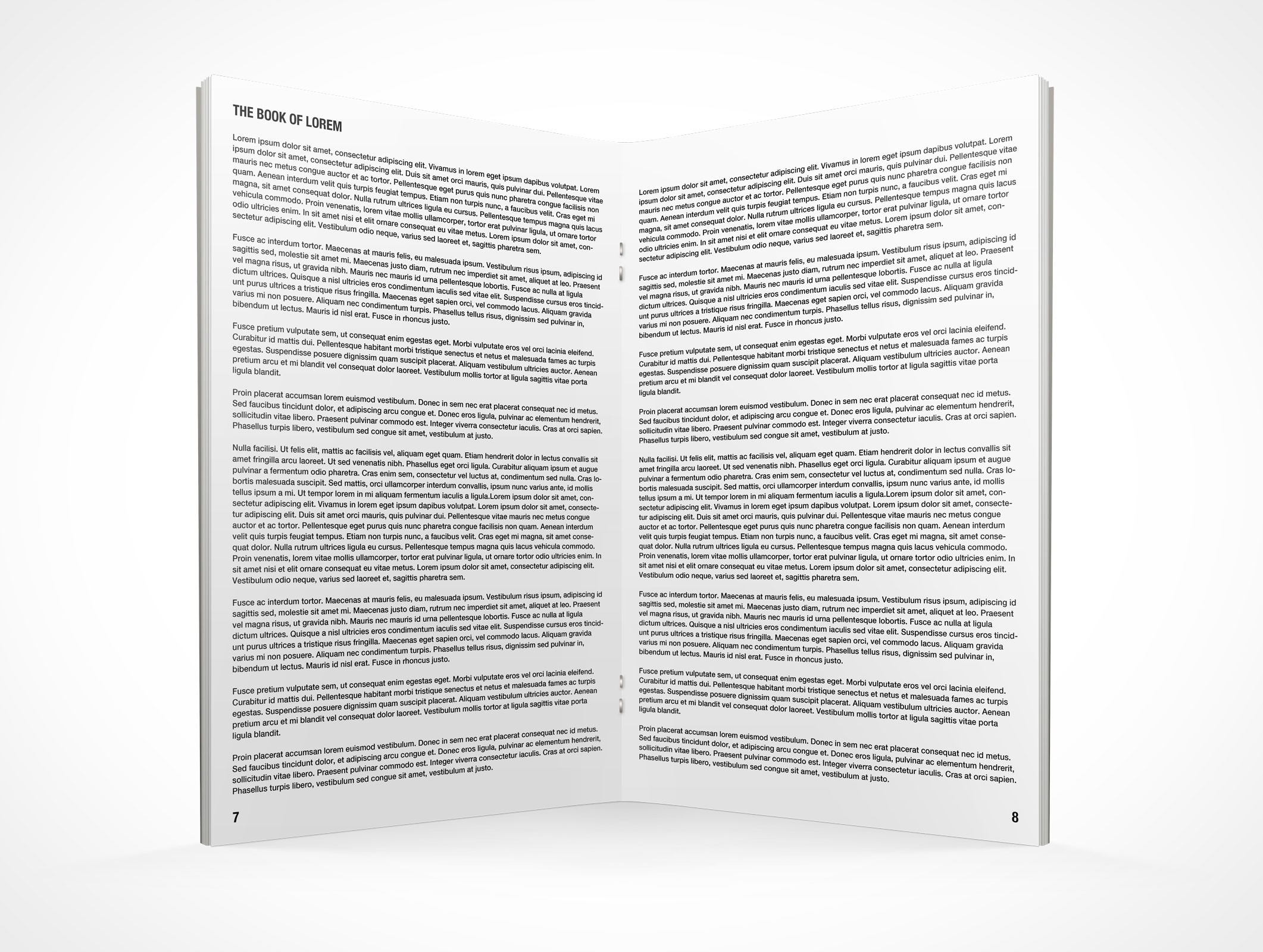 Stitched Pamphlet Mockup 6r2