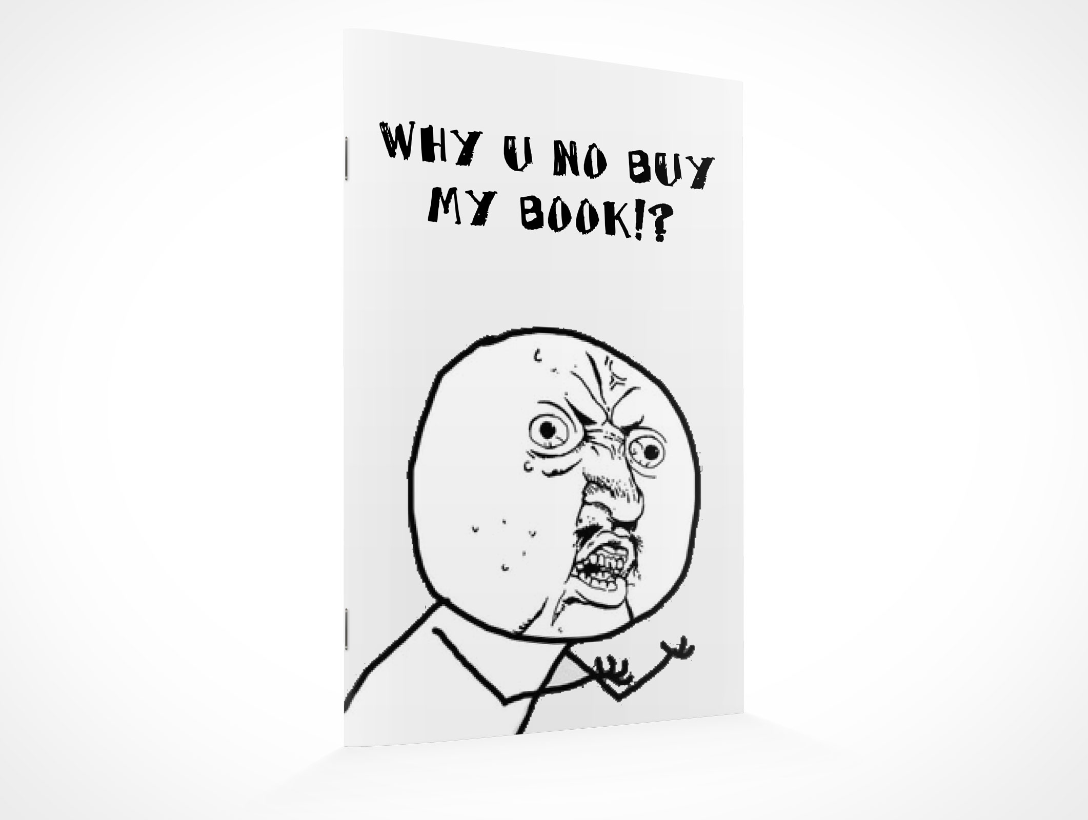 Stitched Pamphlet Mockup 8r2