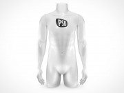 PSD Mock-up Male Plastic Store Mannequin T-Shirt Tattoo