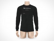 PSD Mock-up Mens Long Sleeve T-Shirt