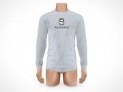 PSD Mock-up Mens Long Sleeve T-Shirt