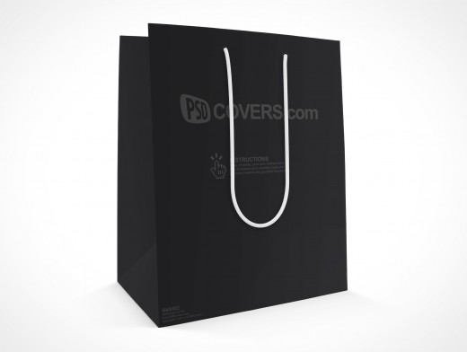 Boutique Shopping Bag Mockup 2