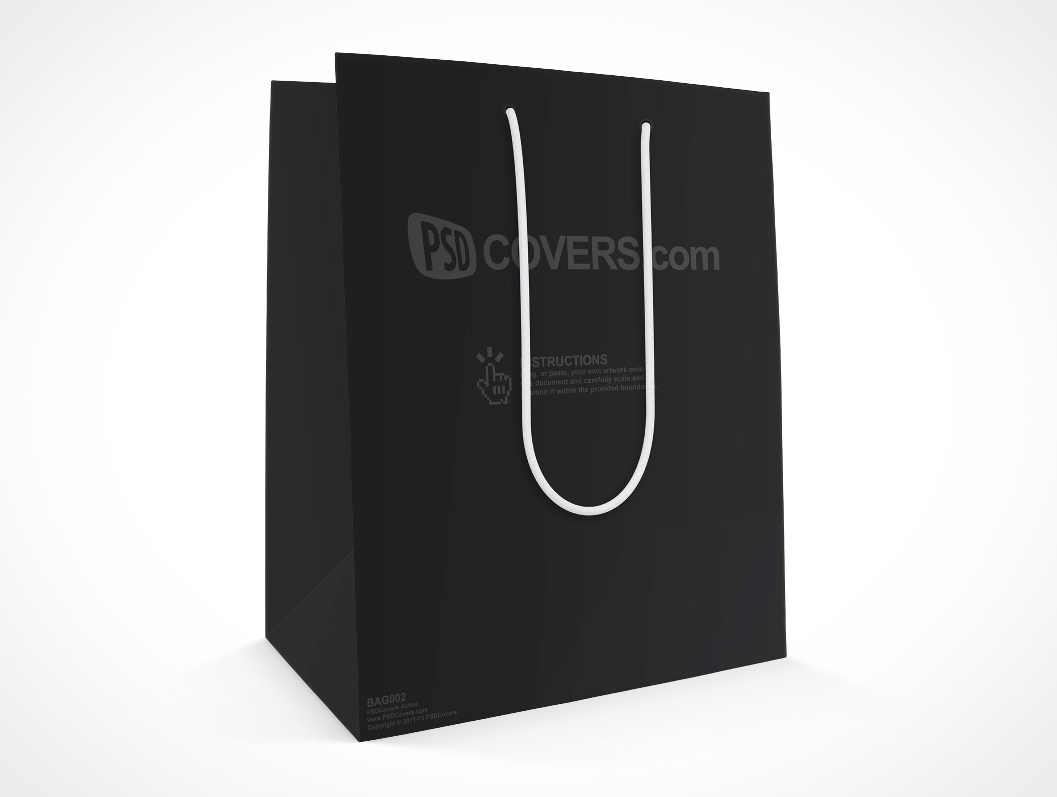 Boutique Shopping Bag Mockup 2