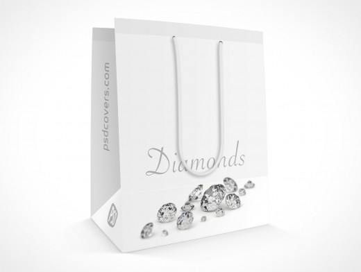 Boutique Shopping Bag Mockup 2r