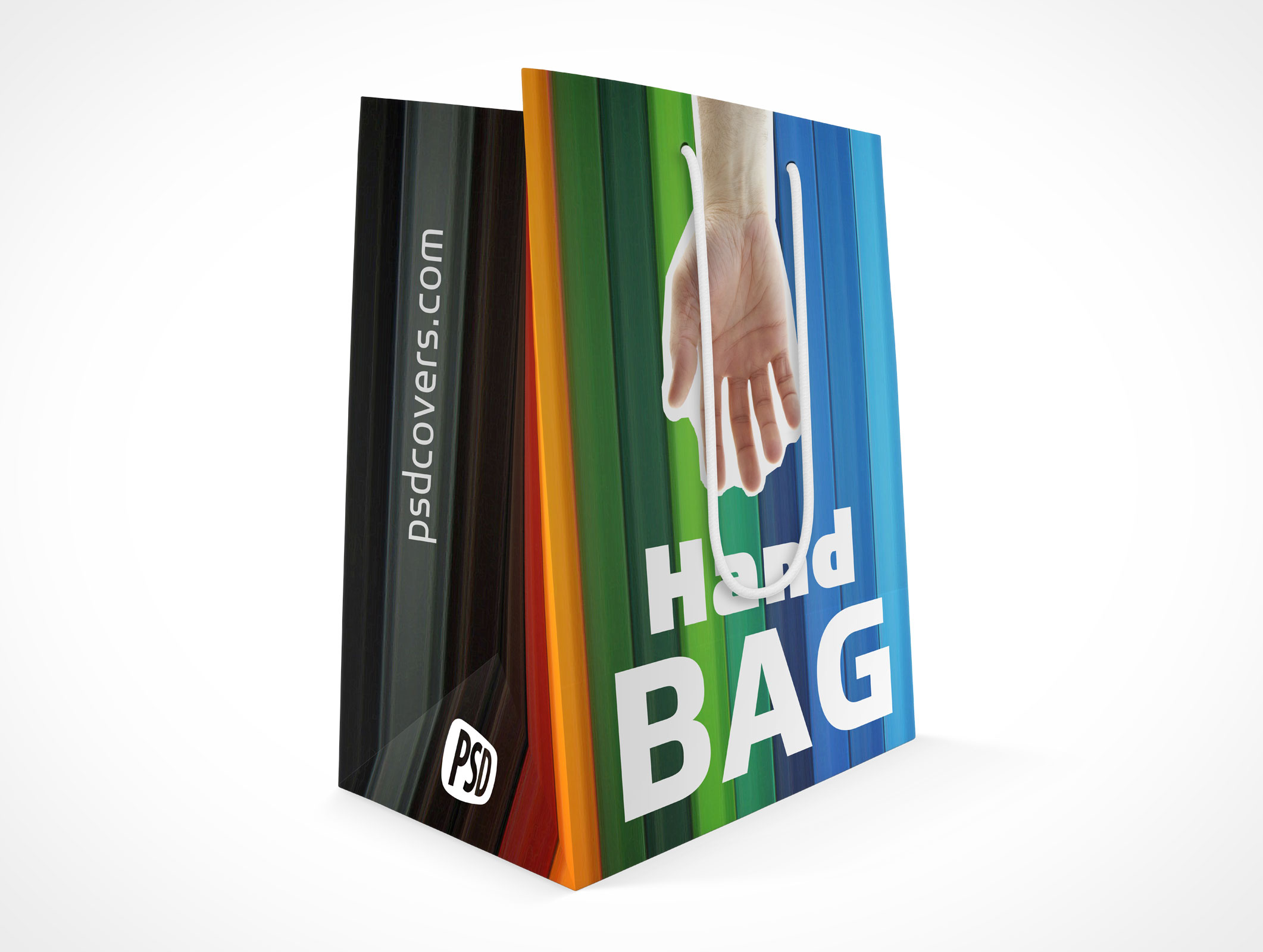 Boutique Shopping Bag Mockup 3r5