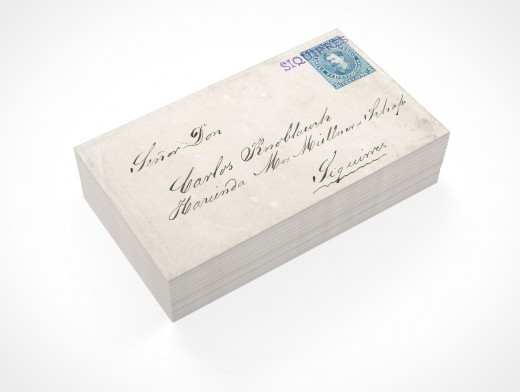 Letter Envelope Mockup 2r