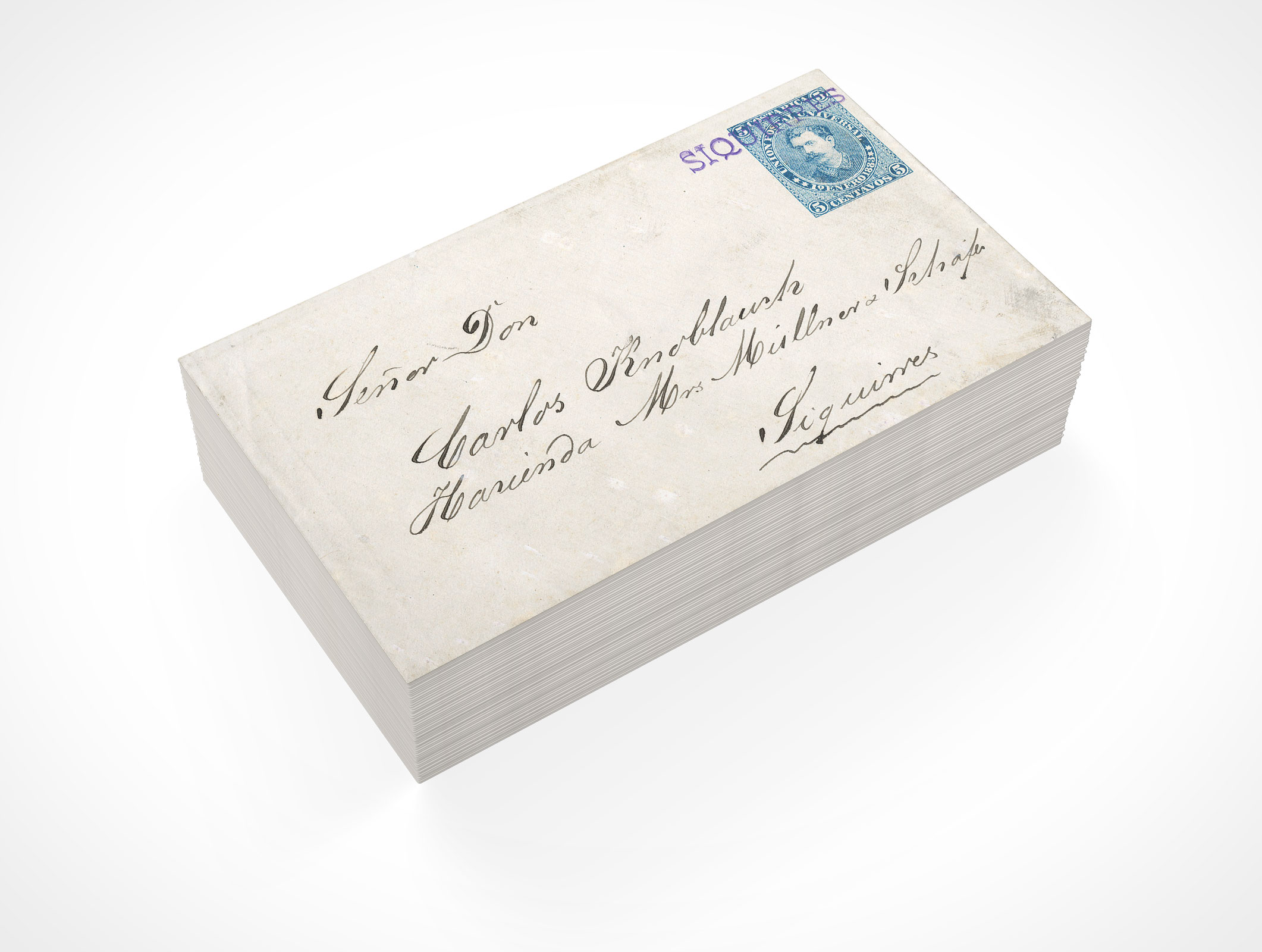 Letter Envelope Mockup 2r