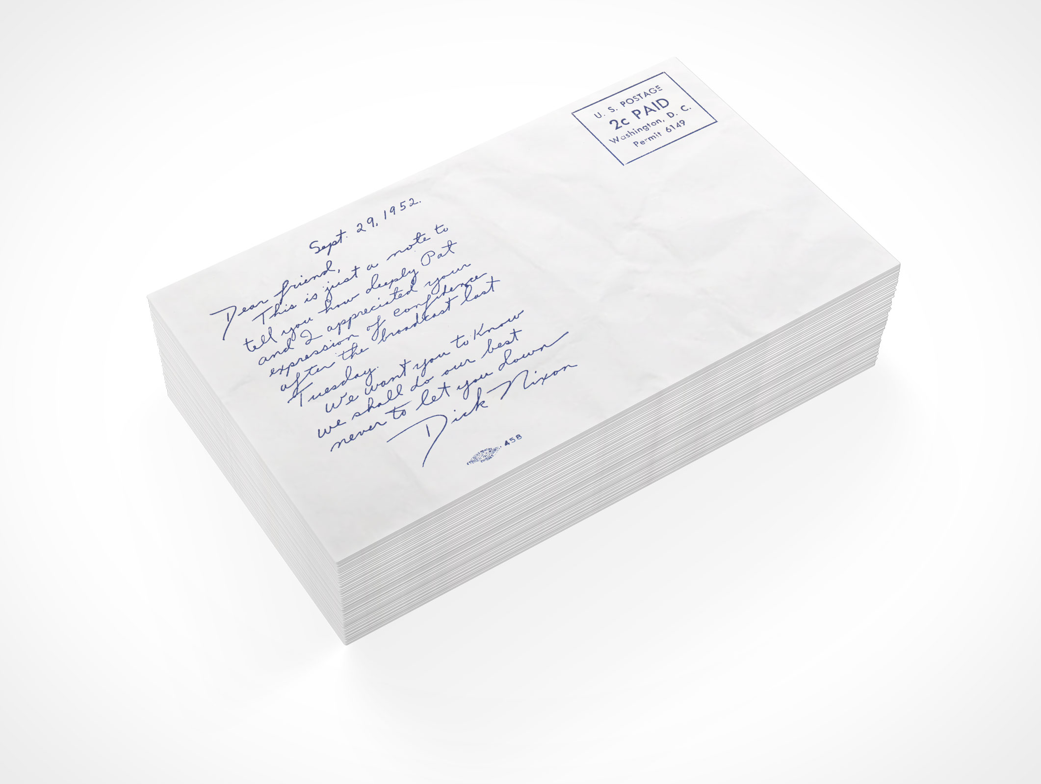 Letter Envelope Mockup 2r3
