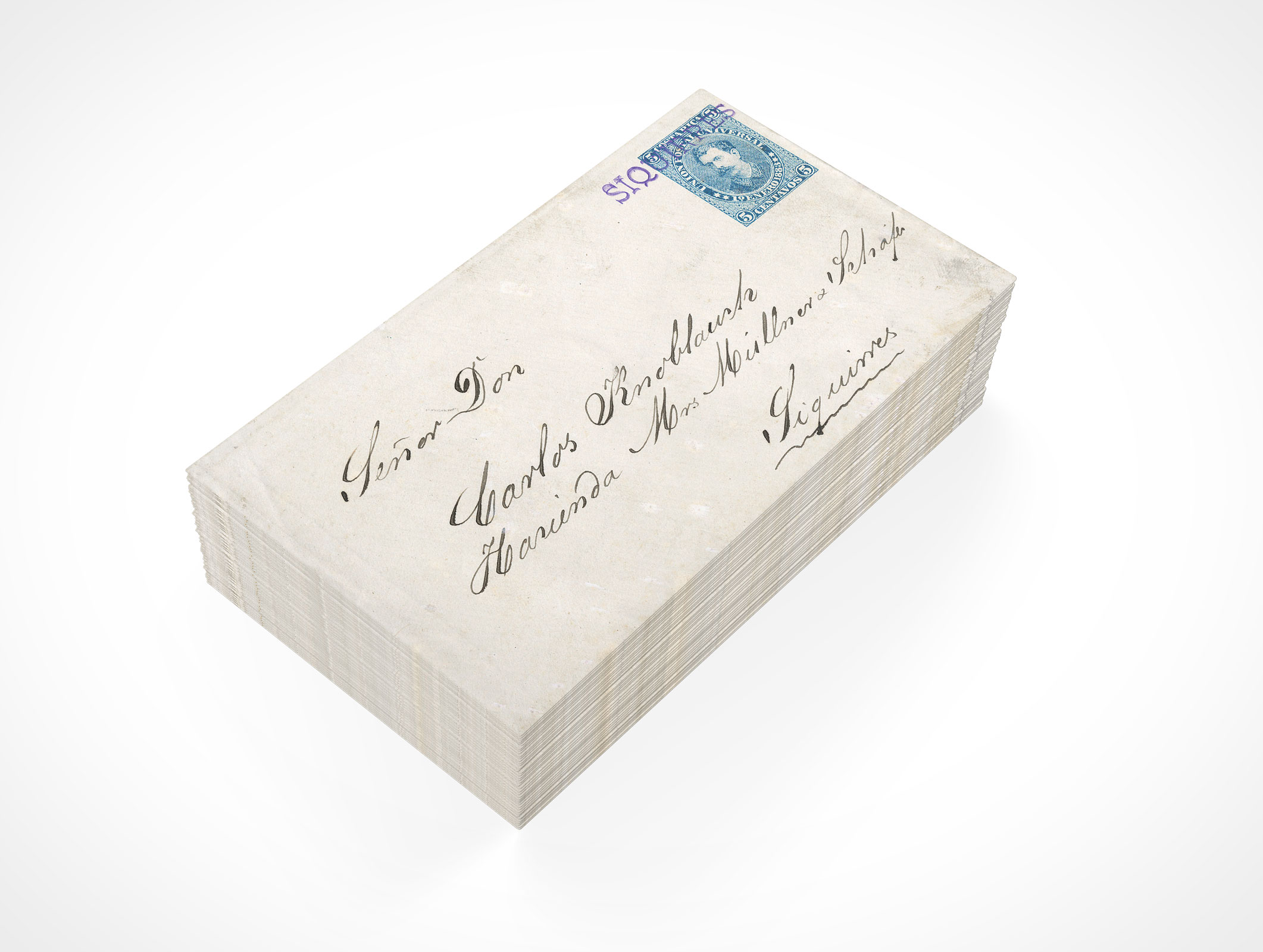 Letter Envelope Mockup 3r5