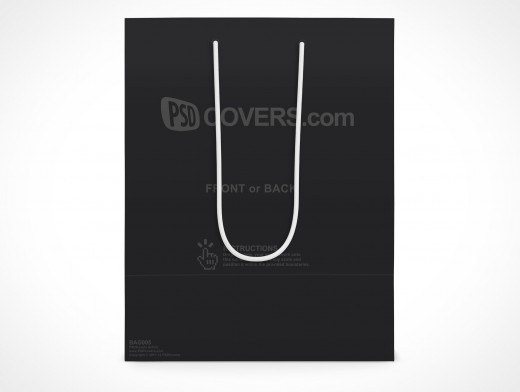 Boutique Shopping Bag Mockup 5