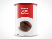 Ground Coffee Can Mockup 20r