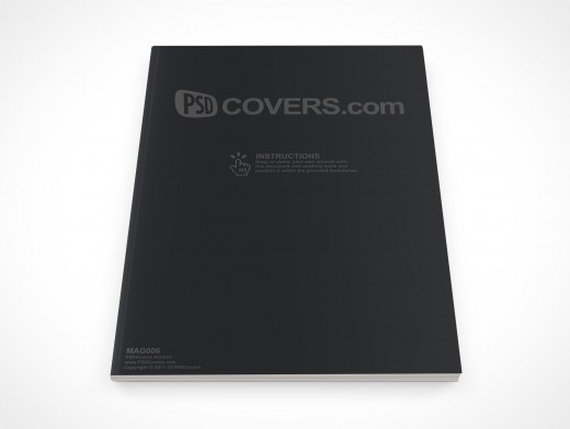 Closed Magazine Mockup 6